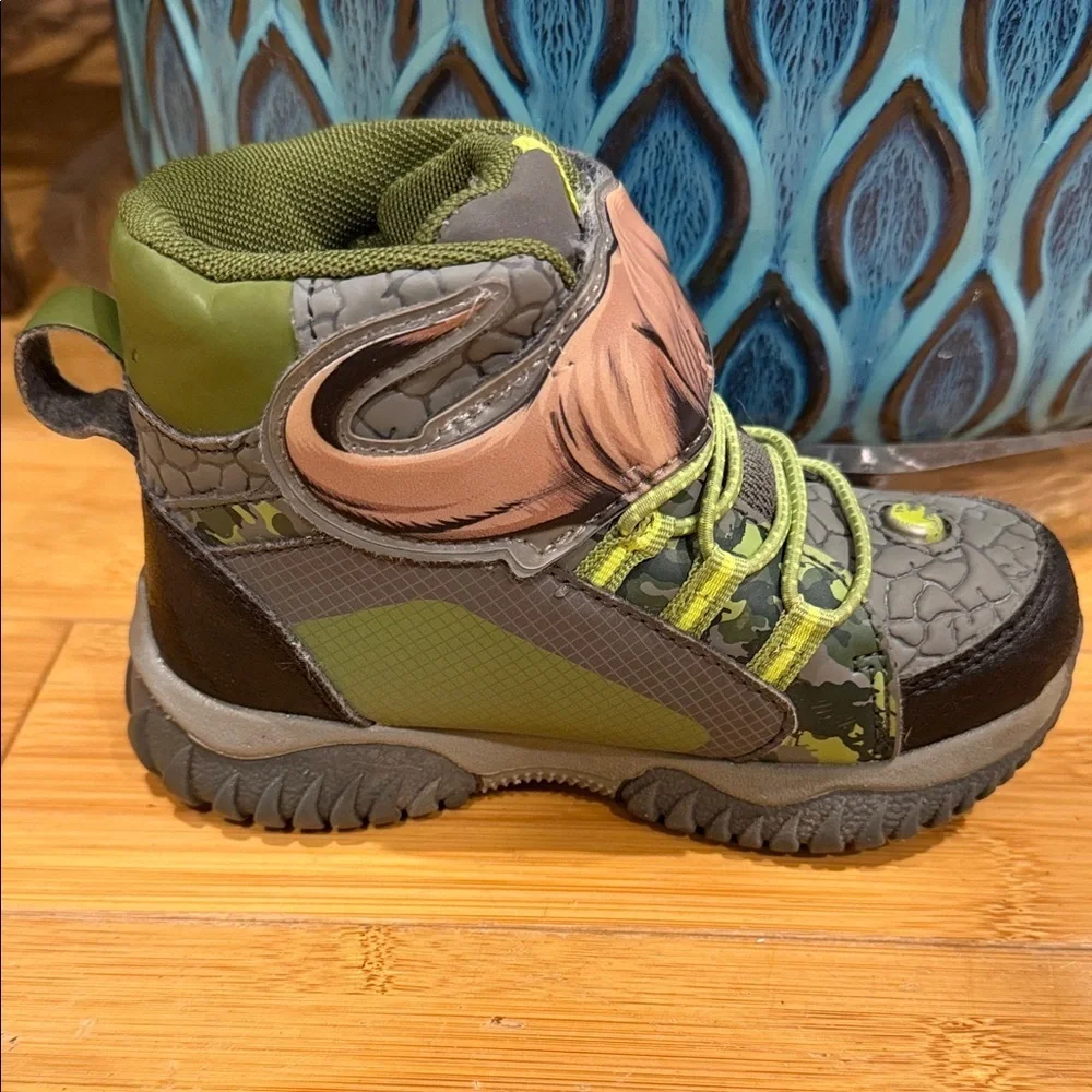 Jurassic World Universal City Studios Light Up High-Top Sneakers Size 10